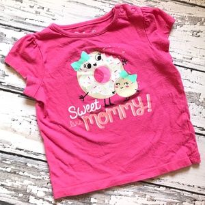 Pink Donut Toddler t-shirt 18 months